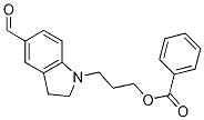 1-[3-(Benzoyloxy)propyl]-2,3-dihydro-1H-indole-5-carboxaldehyde