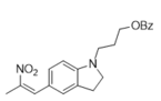 2,3-dihydro-5-(2-nitro-1-propen-1-yl)-1H-Indole-1-propanol 1-benzoate