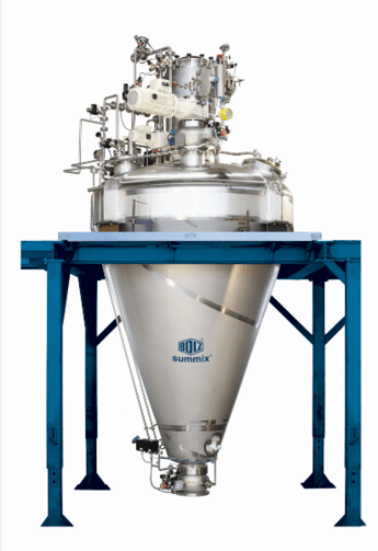 Conical screw vacuum dryer