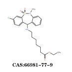 Tianeptine free acid for antidepression Best supply purity 99% Tianeptine sodium in stock white powd