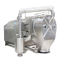 Inverting filter centrifuge