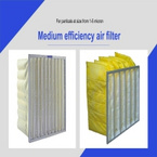 Medium efficiency air filter