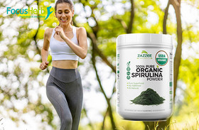 Organic spirulina powder