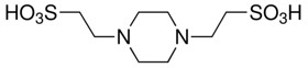 1, 4 - piperazine ethyl sulfonic acid