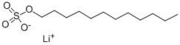 High purity lithium dodecyl sulfate
