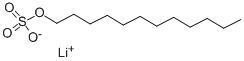 High purity lithium dodecyl sulfate