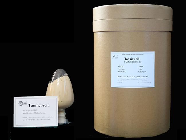 Medical tannic acid