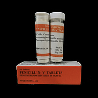 Penicillin-V tablets/tube, 400000IU