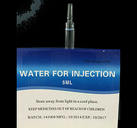Water for injection, 5ml