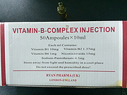 Vitamin B complex injection, 10ml