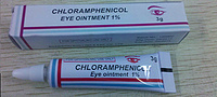 Chloramphenicol eye ointment, 1%/3g