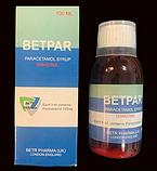 Paracetamol syrup, 125mg-5ml/100ml