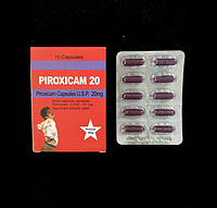 Piroxicam capsules, 20mg