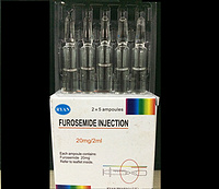 Furosemide injection, 20mg/2ml