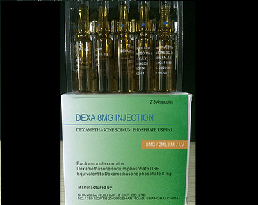 Dexamethasone injection, 8mg/2ml