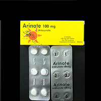 Artesunate tablets, 100mg