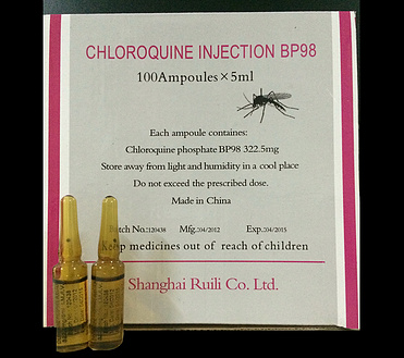 Chloroquine injection, 322.5mg/5ml