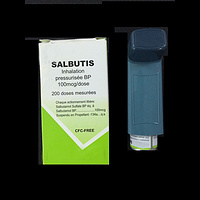 Salbutamol aerosol, 100mcg/dose, 200doses