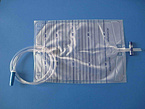 Urine bags/Cross valv