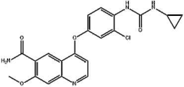Lenvatinib Mesylate；417716-92-8