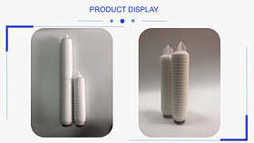 PES pleated filter cartridge