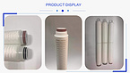 Nylon pleated filter cartridge