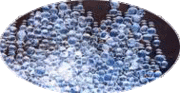 Coarse silica gel ball