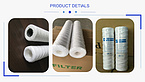 String wound filter cartridge