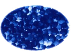 Color blue glue