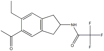N - (5 - acetyl - 6 - ethyl - 2, 3-2 - indene - 2 - h - 1 h) - 2,2,2 - three fluoroacetamide