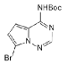 tert-butyl 7-bromopyrrolo[1,2-f][1,2,4]triazin-4-ylcarbamate