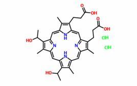 Second hematoporphyrin dihydrochloride hematoporphyrin dihydrochloride