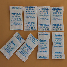 0.5 g white glue 5% glue silica gel desiccant