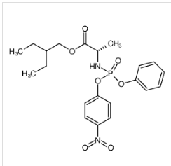 2-Ethylbutyl((4-nitrophenoxy)(phenoxy)phosphoryl)-L-alaninate