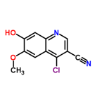 4-chloro-7-hydroxy-6-methoxyquinoline-3-carbonitrile