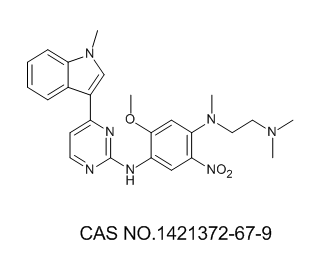 N1-[2-(Dimethylamino)ethyl]-5-methoxy-N1-methyl-N4-[4-(1-methyl-1H-indol-3-yl)-2-pyrimidinyl]-2-nitr