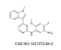 N-(4-fluoro-2-methoxy-5-nitrophenyl)-4-(1-methylindol-3-yl)pyrimidin-2-amine