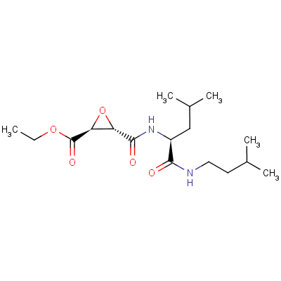 (2S,3S)-trans-epoxysuccinyl-L-*leucylamido-3-meth