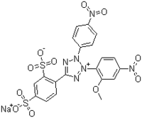 2-(2-methoxy-4-nitrophenyl)-3-(4-nitrophenyl)-5-(2,4-disulfophenyl)-2H-tetrazolium,monoSodium salt