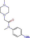 N-(4-aminophenyl)-N-methyl-2-(4-methylpiperazin-1-yl)acetamide