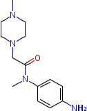 N-(4-aminophenyl)-N-methyl-2-(4-methylpiperazin-1-yl)acetamide