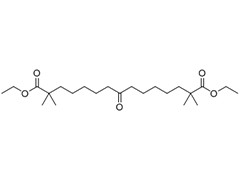 diethyl 2,2,14,14-tetramethyl-8-oxopentadecanedioate