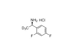 R)-1-(2,4-difluorophenyl)ethan-2,2,2-d3-1-amine hydrochloride