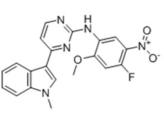 N-(4-fluoro-2-methoxy-5-nitrophenyl)-4-(1-methyl-1H-indol-3-