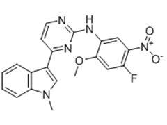 N-(4-fluoro-2-methoxy-5-nitrophenyl)-4-(1-methyl-1H-indol-3-