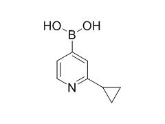 2-cyclopropylpyridin-4-ylboronic acid