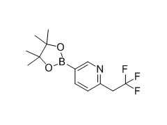 2-(2,2,2-trifluoroethyl)pyridine-5-boronic acid pinacol ester