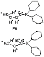 1,1 " - B ( B cyclohexyl Phosphine ) - ferrocene