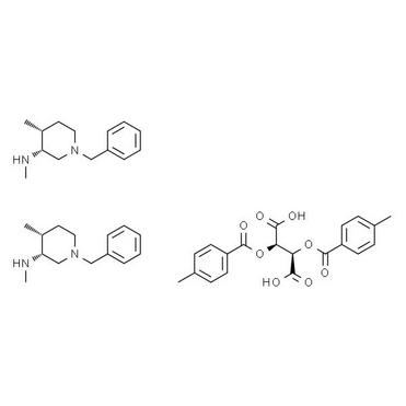 2R,3R)-2,3-Bis[(4-methylbenzoyl)oxy]butanedioic acid compd. with (3R,4R)-N,4-dimethyl-1-(phenylmethy