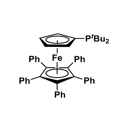 1,2,3,4,5- e - phenyl - 1' - ( tert - Butyl Phosphine base ) ferrocene ( qphos